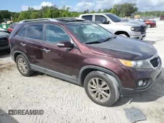 2011 Kia Sorento EX with VIN 5XYKUDA20BG152863, listed as a Copart auction lot 51738585 with 103,817 mi miles and Salvage Title. Bid and sale history available at carsss.com. Image 4.