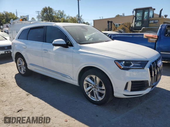 2023 Audi Q7 Premium z VIN WA1ACBF79PD013287, wystawiony jako Copart lot #72958484 z przebiegiem 25 873 mil mil oraz Szkoda całkowita • Salvage title. Historia ofert i sprzedaży dostępna na DreamBid. Obrazek 4.