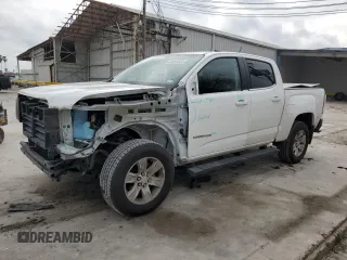 2016 GMC Canyon 2WD SLE with VIN 1GTG5CE30G1155625, listed as a Copart auction lot 44644585 with 80,121 mi miles and Salvage Title. Bid and sale history available at carsss.com. Image 1.