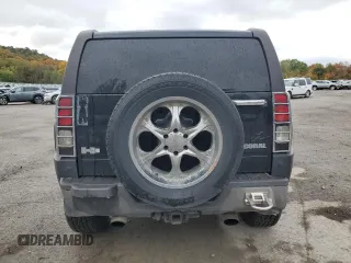 2006 Hummer H3 with VIN 5GTDN136968195060, listed as a Copart auction lot 76206994 with 205,939 mi miles and Salvage Title. Bid and sale history available at carsss.com. Image 6.