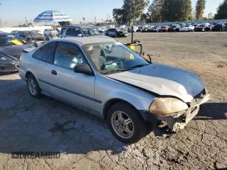 1997 Honda Civic DX with VIN 1HGEJ6125VL011041, listed as a Copart auction lot 83786224 with 208,170 mi miles and Salvage Title. Bid and sale history available at carsss.com. Image 4.