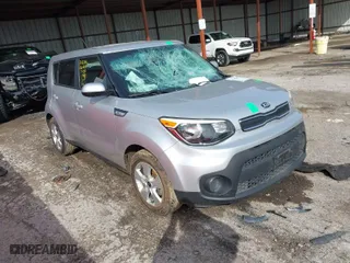 2019 Kia Soul with VIN KNDJN2A24K7641034, listed as a IAAI auction lot 41568605 with 63,685 mi miles. Bid and sale history available at carsss.com. Image 1.