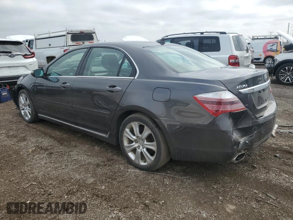 2010 Acura RL Technology z VIN JH4KB2F60AC001416, wystawiony jako Copart lot #52346565 z przebiegiem 110 530 mil mil oraz Szkoda całkowita • Salvage title. Historia ofert i sprzedaży dostępna na DreamBid. Obrazek 2.