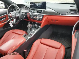 2014 BMW 4 Series 428i with VIN WBA3N7C52EF719489, listed as a Copart auction lot 57151955 with 83,805 mi miles and Salvage title. Bid and sale history available at DreamBid. Image 8.