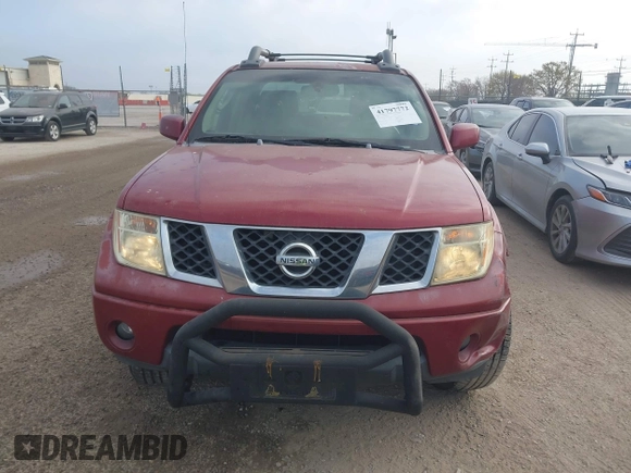 2007 Nissan Frontier SE with VIN 1N6AD07U47C447390, listed as a IAAI auction lot 41797772 with 153,628 mi miles and . Bid and sale history available at DreamBid. Image 12.