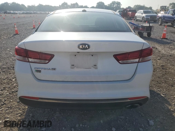 2017 Kia Optima LX with VIN 5XXGT4L35HG154068, listed as a Copart auction lot 63302785 with 53,098 mi miles and Salvage title. Bid and sale history available at DreamBid. Image 6.