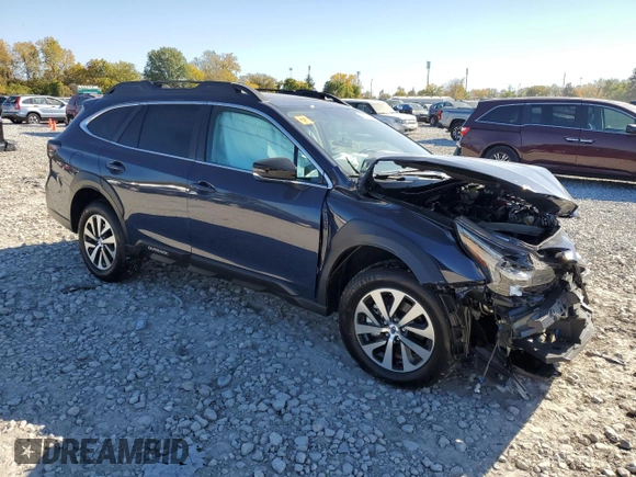 2025 Subaru Outback Premium with VIN 4S4BTAFC3S3125692, listed as a Copart auction lot 76790004 with 0 mi miles and Salvage Title. Bid and sale history available at carsss.com. Image 4.