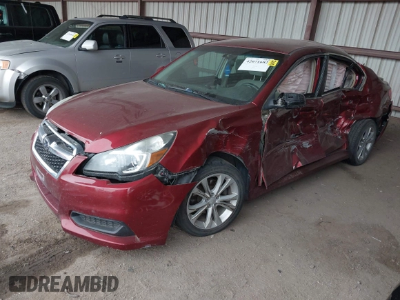 2013 Subaru Legacy Premium with VIN 4S3BMBC62D3012583, listed as a IAAI auction lot 42071682 with 98,248 mi miles and . Bid and sale history available at DreamBid. Image 17.