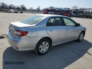 2011 Toyota Corolla L with VIN JTDBU4EE2BJ090483, listed as a Copart auction lot 49170345 with 110,160 mi miles and Salvage Title. Bid and sale history available at carsss.com. Image 3.