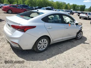 2022 Hyundai Accent SE z VIN 3KPC24A66NE157337, wystawiony jako Copart lot #54131065 z przebiegiem 25 707 mil mil oraz Szkoda całkowita • Salvage title. Historia ofert i sprzedaży dostępna na DreamBid. Obrazek 3.