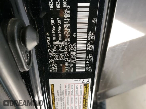 2023 Toyota 4Runner TRD Pro with VIN JTELU5JR8P6176034, listed as a Copart auction lot 49822735 with 25,843 mi miles and Salvage title. Bid and sale history available at DreamBid. Image 13.