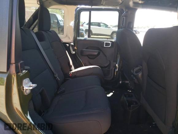 2021 Jeep Wrangler Unlimited Sport z VIN 1C4HJXDG3MW664439, wystawiony jako Copart lot #52171635 z przebiegiem Nie podano mil oraz Szkoda całkowita • Salvage title. Historia ofert i sprzedaży dostępna na DreamBid. Obrazek 11.