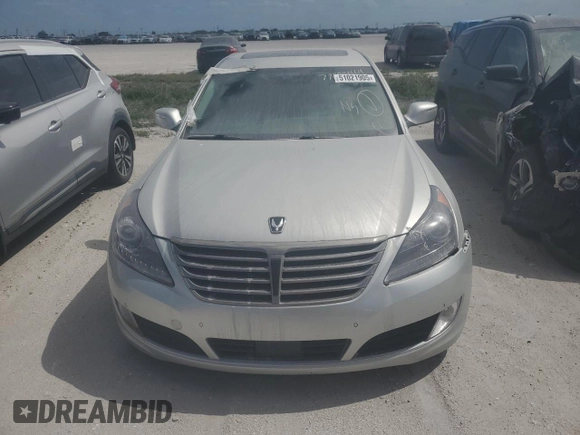2014 Hyundai Equus Signature z VIN KMHGH4JH7EU083148, wystawiony jako Copart lot #51021905 z przebiegiem Nie podano mil oraz Szkody całkowita. Historia ofert i sprzedaży dostępna na DreamBid. Obrazek 5.