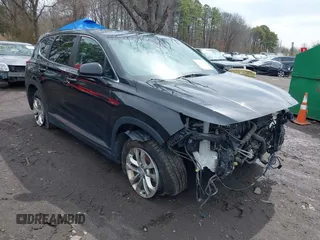 2019 Hyundai Santa Fe SE with VIN 5NMS2CAD3KH092150, listed as a IAAI auction lot 41902766 with 46,595 mi miles and . Bid and sale history available at DreamBid. Image 1.