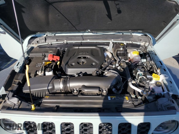 2024 Jeep Wrangler Sport S z VIN 1C4PJXAN2RW120827, wystawiony jako Copart lot #50378494 z przebiegiem 4 147 mil mil oraz Szkoda całkowita • Salvage title. Historia ofert i sprzedaży dostępna na DreamBid. Obrazek 11.