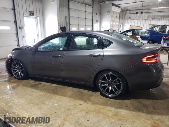 2015 Dodge Dart SXT z VIN 1C3CDFBB5FD182559, wystawiony jako Copart lot #57449505 z przebiegiem 84 595 mil mil oraz Szkoda całkowita • Salvage title. Historia ofert i sprzedaży dostępna na DreamBid. Obrazek 2.