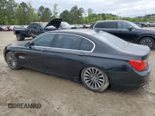 2011 BMW 7 Series 740Li with VIN WBAKB4C52BC392866, listed as a Copart auction lot 52851845 with 60,978 mi miles and Clean title. Bid and sale history available at DreamBid. Image 2.