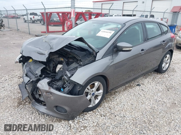 2014 Ford Focus SE with VIN 1FADP3K22EL363702, listed as a IAAI auction lot 42010258 with 96,392 mi miles. Bid and sale history available at carsss.com. Image 18.