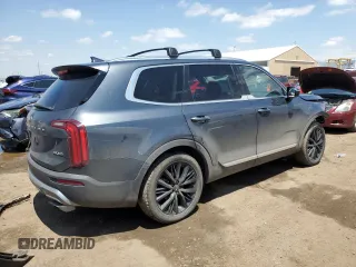 2020 Kia Telluride SX with VIN 5XYP5DHC9LG034071, listed as a Copart auction lot 59807355 with 87,988 mi miles and Salvage title. Bid and sale history available at DreamBid. Image 3.