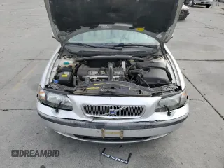 2002 Volvo V70 with VIN YV1SW58D121195061, listed as a Copart auction lot 77491824 with 141,689 mi miles and Salvage Title. Bid and sale history available at DreamBid. Image 12.