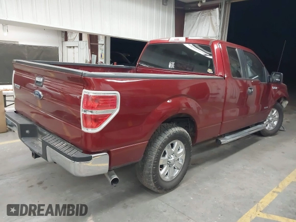 2013 Ford F-150 XL with VIN 1FTFX1CT1DFC50402, listed as a IAAI auction lot 42604789 with 107,551 mi miles and . Bid and sale history available at DreamBid. Image 4.