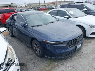 2024 Honda Accord EX с VIN 1HGCY1F32RA061730, выставлен на аукционе IAAI как лот 41558852 с пробегом 8 537 миль миль и . История ставок и продаж доступна на DreamBid. Изображение 1.