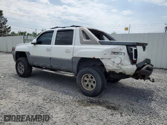 2004 Chevrolet Avalanche Z71 with VIN 3GNEK12T84G205880, listed as a Copart auction lot 60917865 with 235,708 mi miles and Salvage title. Bid and sale history available at DreamBid. Image 2.