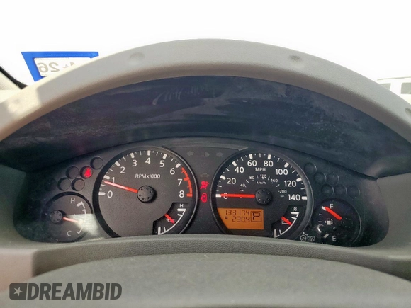 2015 Nissan Frontier SV with VIN 1N6AD0ER7FN728259, listed as a Copart auction lot 65002615 with 133,174 mi miles and Salvage title. Bid and sale history available at DreamBid. Image 9.