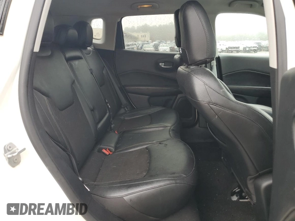 2021 Jeep Compass Altitude with VIN 3C4NJDBB4MT530103, listed as a Copart auction lot 53826555 with 55,313 mi miles and Salvage title. Bid and sale history available at DreamBid. Image 11.