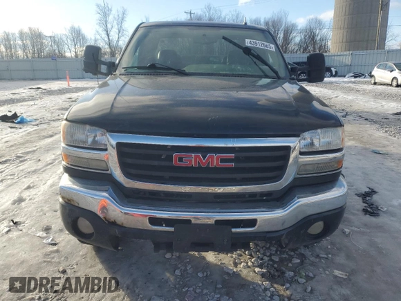 2006 GMC Sierra 2500HD SLT with VIN 1GTHK29D56E291203, listed as a Copart auction lot 43912665 with Not provided miles and Salvage title. Bid and sale history available at DreamBid. Image 5.