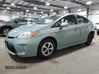 2013 Toyota Prius One with VIN JTDKN3DU4D5583156, listed as a Copart auction lot 51520255 with 208,043 mi miles and Salvage Title. Bid and sale history available at DreamBid. Image 1.