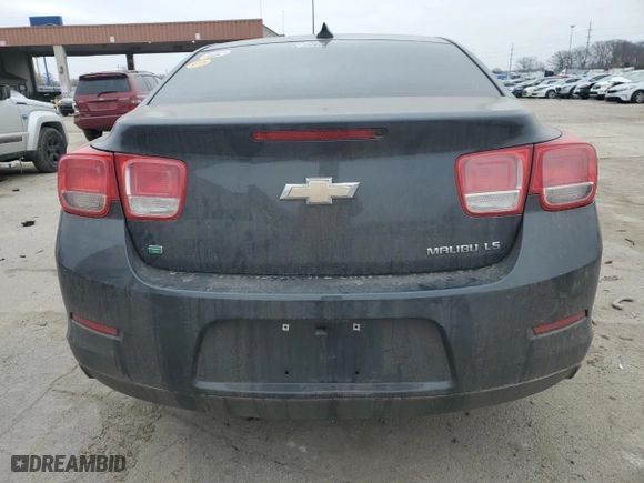2015 Chevrolet Malibu LS with VIN 1G11A5SL8FF117846, listed as a Copart auction lot 44683725 with 135,546 mi miles and Salvage Title. Bid and sale history available at carsss.com. Image 6.
