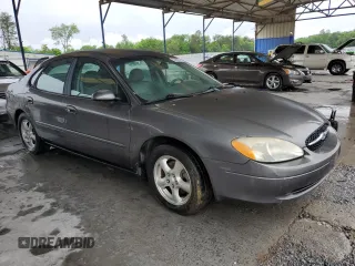 2002 Ford Taurus SES Standard with VIN 1FAFP55U92A197025, listed as a Copart auction lot 53959975 with 166,368 mi miles and Clean Title. Bid and sale history available at carsss.com. Image 4.