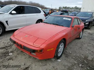 1987 Porsche 944 with VIN WP0AA0946HN450354, listed as a Copart auction lot 84076654 with 119,161 mi miles and Clean Title. Bid and sale history available at carsss.com. Image 1.