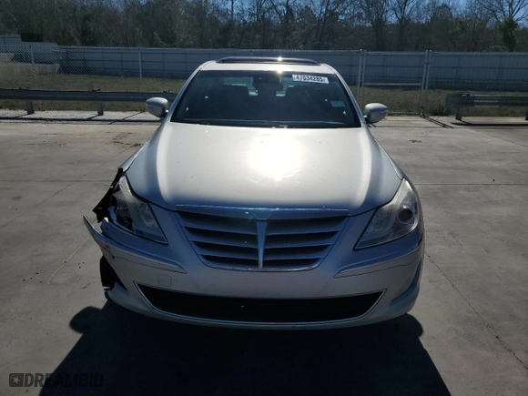 2013 Hyundai Genesis 3.8L with VIN KMHGC4DD4DU246604, listed as a Copart auction lot 47034285 with 146,302 mi miles and Salvage Title. Bid and sale history available at carsss.com. Image 5.