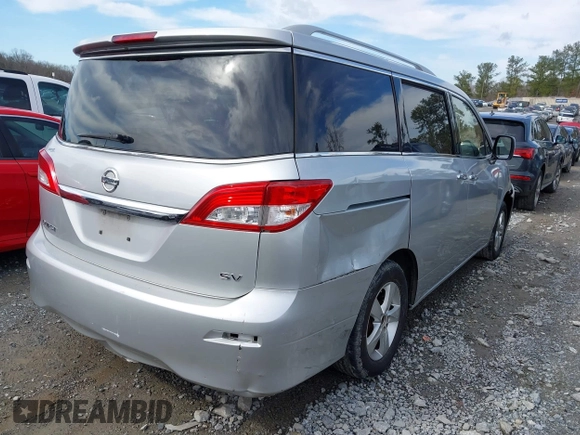 2017 Nissan Quest SV z VIN JN8AE2KP7H9170041, wystawiony jako IAAI lot #41760437 z przebiegiem 347 055 mil mil oraz . Historia ofert i sprzedaży dostępna na DreamBid. Obrazek 4.