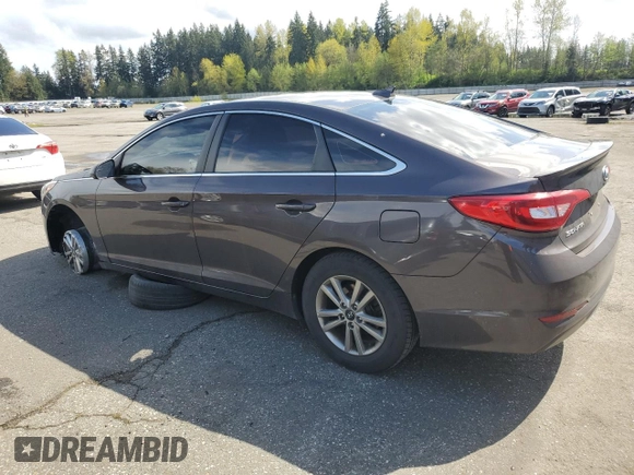2017 Hyundai Sonata SE with VIN 5NPE24AF8HH526885, listed as a Copart auction lot 52993835 with 167,369 mi miles and Salvage Title. Bid and sale history available at carsss.com. Image 2.