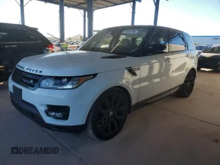 2017 Land Rover Range Rover Sport with VIN SALWR2FE1HA125232, listed as a Copart auction lot 81895764 with 61,947 mi miles and Salvage Title. Bid and sale history available at DreamBid. Image 1.