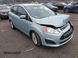 2013 Ford C-Max SE with VIN 1FADP5AU6DL502940, listed as a IAAI auction lot 41918326 with 92,263 mi miles. Bid and sale history available at carsss.com. Image 1.
