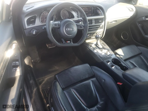 2013 Audi S5 Premium Plus with VIN WAUCGAFH7DN001180, listed as a Copart auction lot 80486344 with 139,521 mi miles and Clean Title. Bid and sale history available at carsss.com. Image 8.