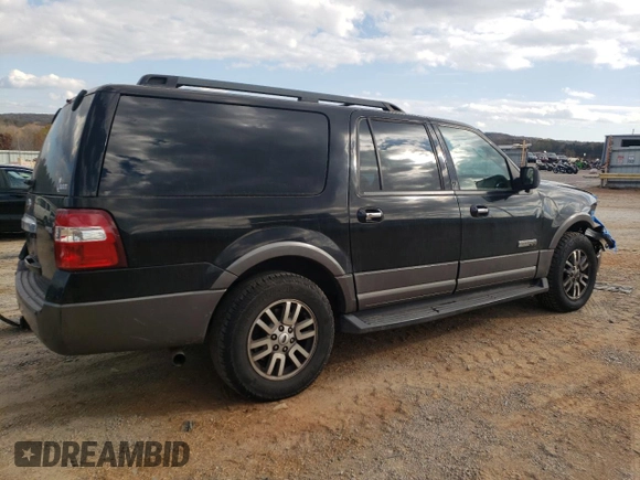 2007 Ford Expedition Max XLT with VIN 1FMFK16517LA80281, listed as a Copart auction lot 79677384 with 184,679 mi miles and Salvage title. Bid and sale history available at DreamBid. Image 3.