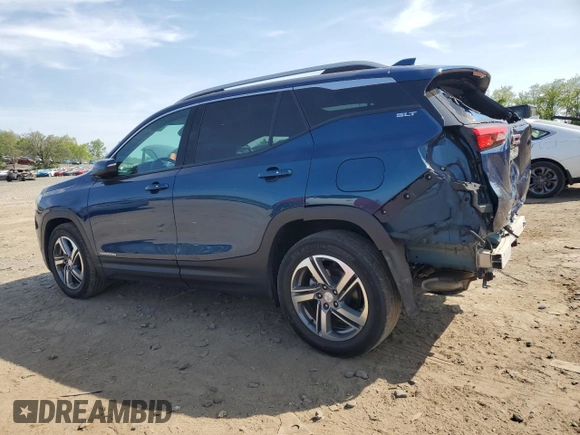 2021 GMC Terrain SLT с VIN 3GKALPEV5ML385058, выставлен на аукционе Copart как лот 54723175 с пробегом 84 755 миль миль и Списание • Salvage title. История ставок и продаж доступна на DreamBid. Изображение 2.