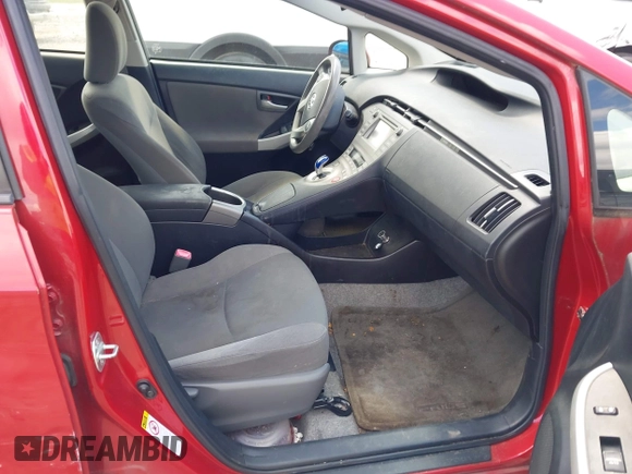 2012 Toyota Prius One with VIN JTDKN3DU8C5502576, listed as a IAAI auction lot 42058504 with 139,855 mi miles. Bid and sale history available at carsss.com. Image 5.