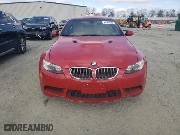 2008 BMW 3 Series M3 with VIN WBSWL93548P330085, listed as a Copart auction lot 44580405 with 91,427 mi miles and Salvage Title. Bid and sale history available at carsss.com. Image 5.