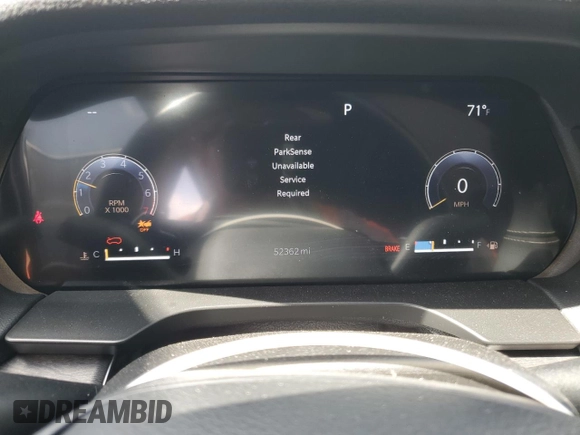 2021 Jeep Grand Cherokee Limited with VIN 1C4RJJBG5M8175694, listed as a Copart auction lot 51839205 with 52,362 mi miles and Salvage title. Bid and sale history available at DreamBid. Image 9.