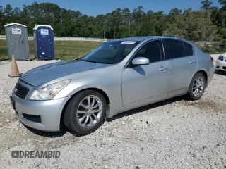 2008 Infiniti G35 Journey z VIN JNKBV61E48M207971, wystawiony jako Copart lot #51944075 z przebiegiem 147 743 mil mil oraz Szkody całkowita. Historia ofert i sprzedaży dostępna na DreamBid. Obrazek 1.