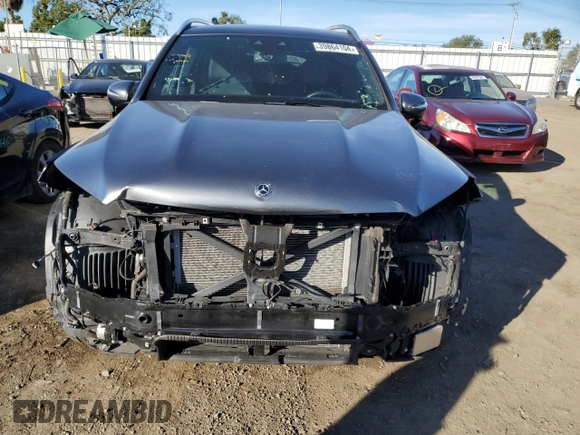 2021 Mercedes-Benz GLS 450 with VIN 4JGFF5KE0MA461614, listed as a Copart auction lot 39864104 with 34,534 mi miles and . Bid and sale history available at DreamBid. Image 5.