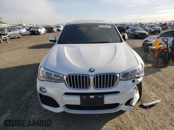 2018 BMW X4 xDrive28i with VIN 5UXXW3C53J0T82563, listed as a Copart auction lot 41192203 with 26,271 mi miles. Bid and sale history available at carsss.com. Image 5.