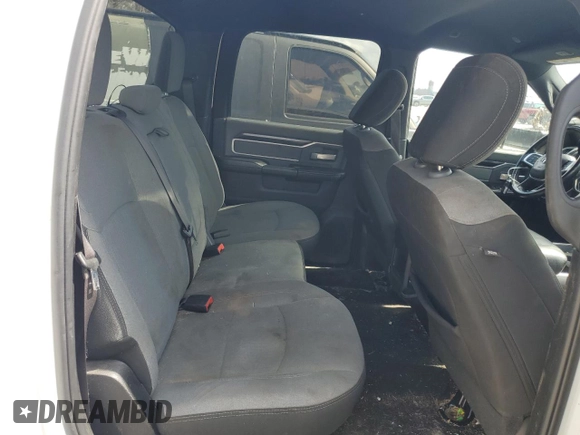 2021 Ram 3500 Big Horn with VIN 3C63RRHL0MG505048, listed as a Copart auction lot 46082575 with 0 mi miles and Salvage Title. Bid and sale history available at carsss.com. Image 10.