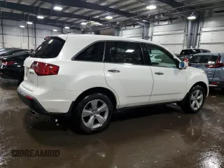 2010 Acura MDX with VIN 2HNYD2H23AH505336, listed as a Copart auction lot 89160365 with 193,112 mi miles and Salvage title. Bid and sale history available at DreamBid. Image 3.